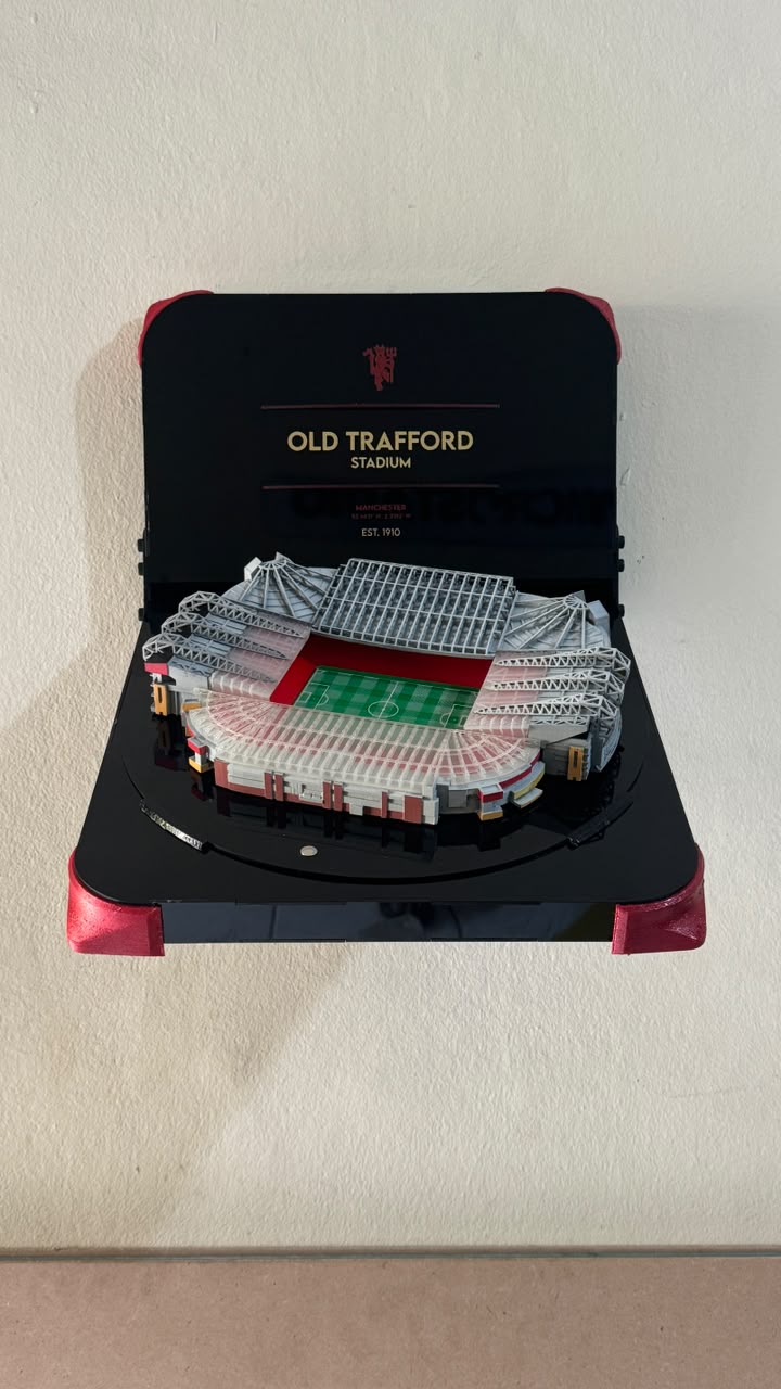 Old Trafford collector prototype on display